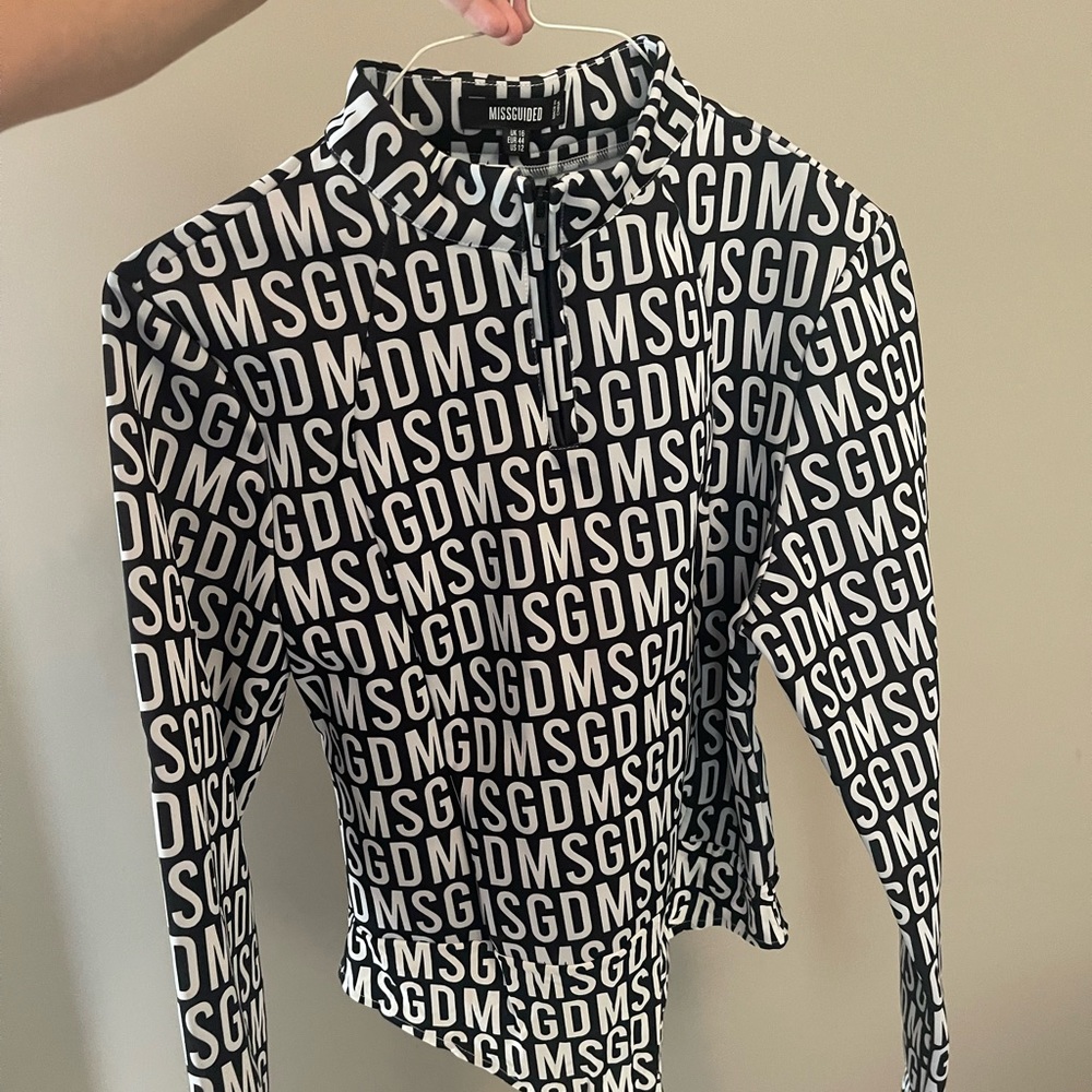 Missguided Fleece Bodysuit for Skiing or Snowboarding